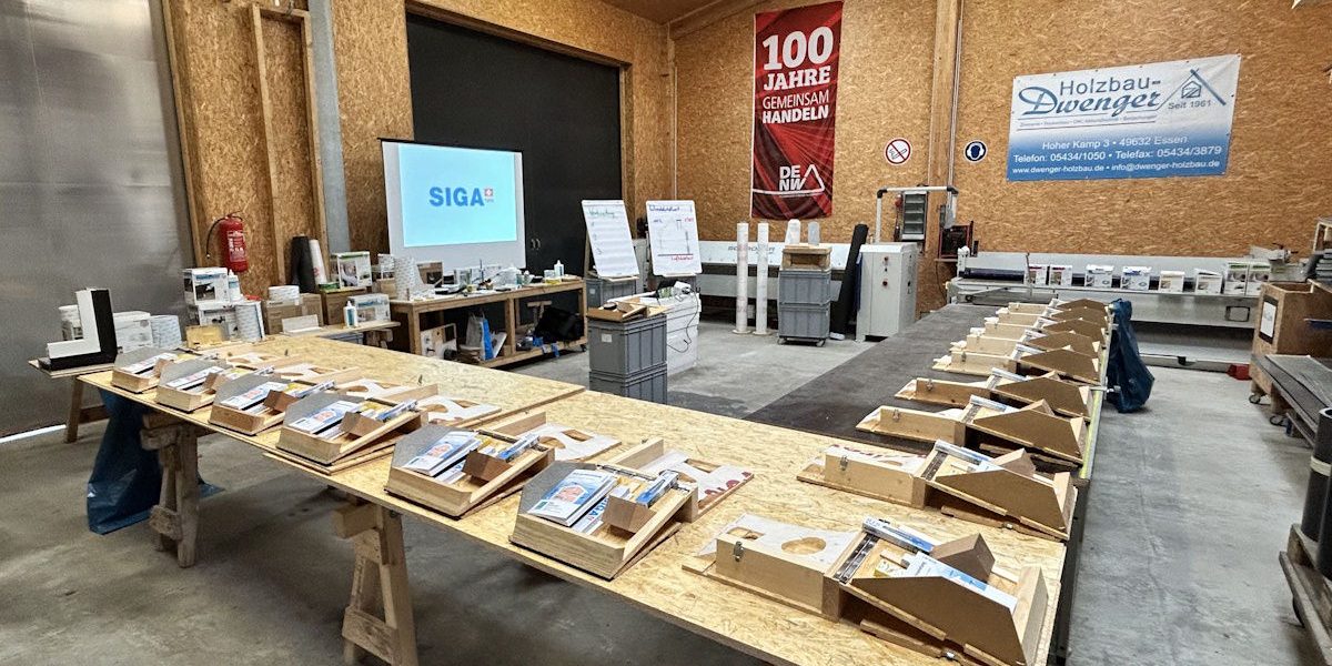 Siga Workshop für Wind & Luftdichtigkeit im Januar 2026